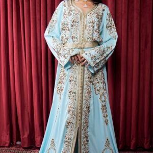 Pale blue kaftan
