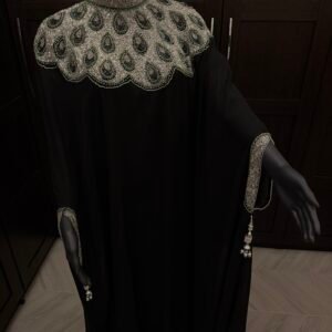 Alternative view of Silver embellished neck dress