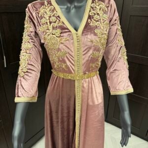 Alternative view of Blush kaftan