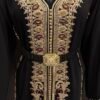 Black embellished kaftan 1