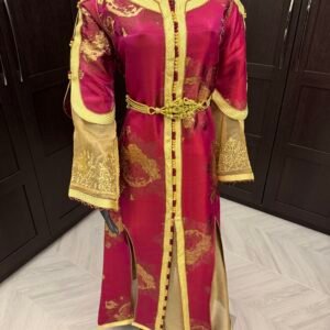 Alternative view of Rose/golden kaftan