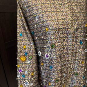 Alternative view of Gold embellished jacket
