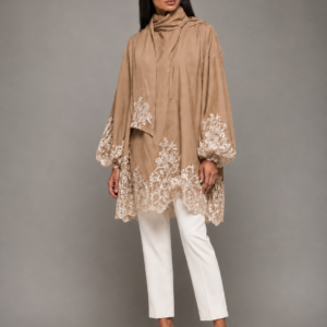 Caramel lace top