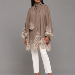 Beige lace top