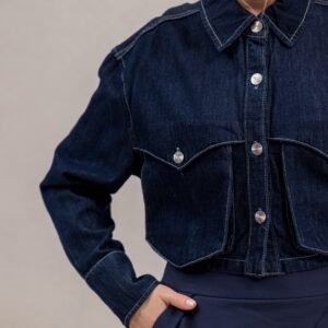 Alternative view of Cropped denim jacket